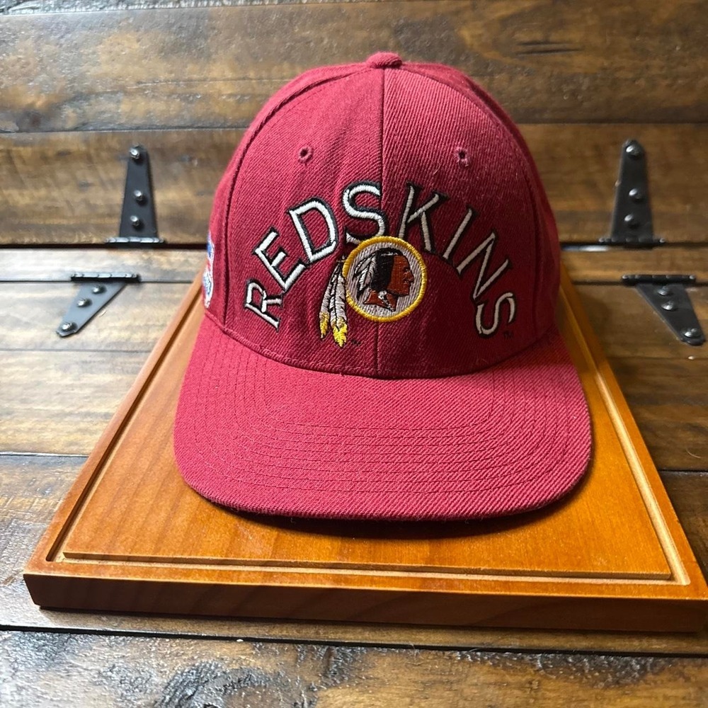 Vintage Washington Redskins Sports Specialties Cap Burgundy Embroidered 7-7 3/8